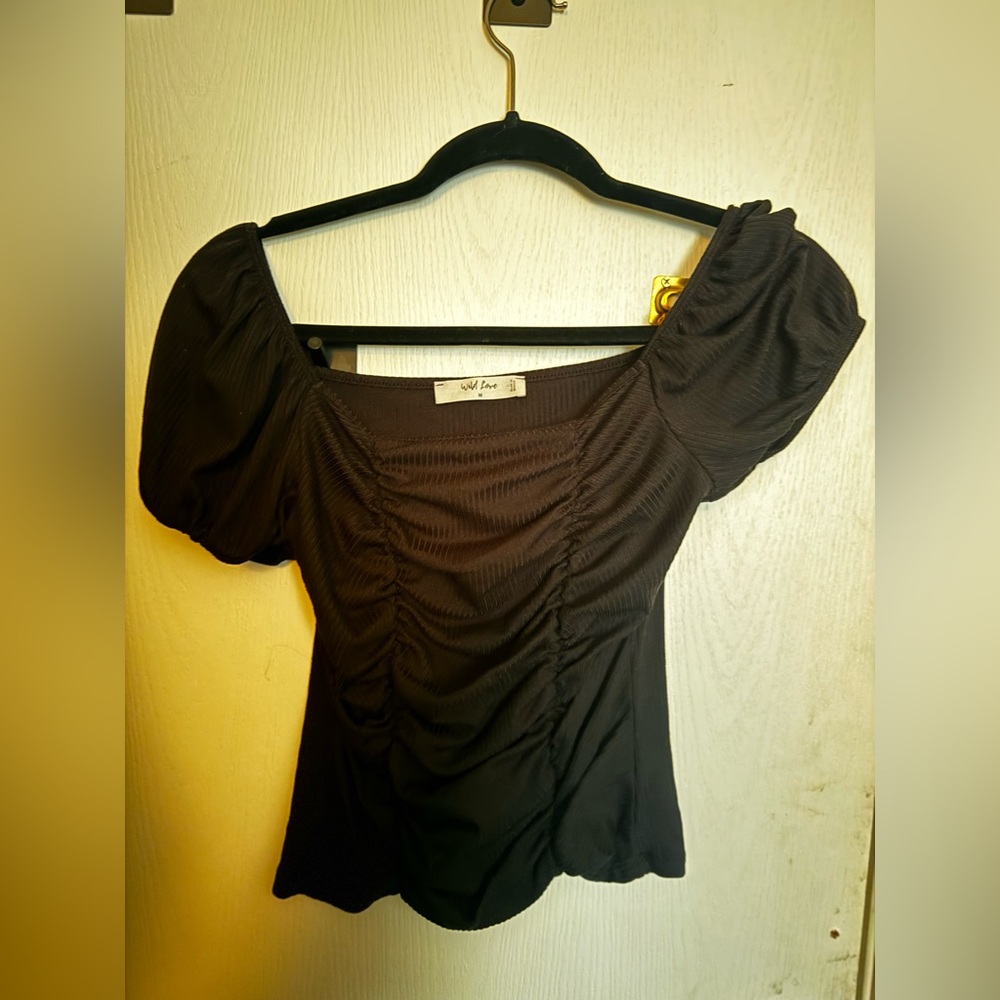 Off the shoulder shirt